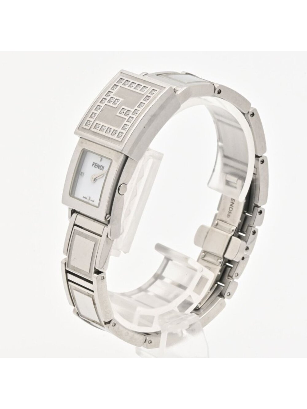 Fendi Watch Rhinestone White - Picture 2 of 9